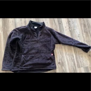 North face pull over fleece
